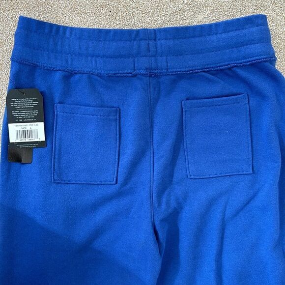 NWT Seattle Seahawks Junk Food Royal Cropped Sweatpants NFL Team Apparel Size L - Picture 9 of 13